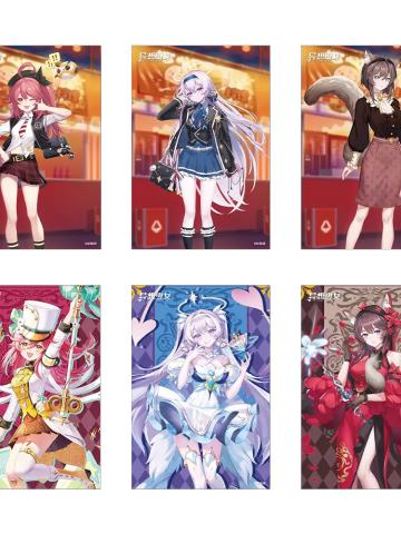 BEMOE 异想少女 明信片 魔法少女+餐厅款