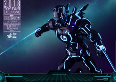 1:6比例合金珍藏人偶 钢铁侠 Mark IV 创战光速蓝-资料图