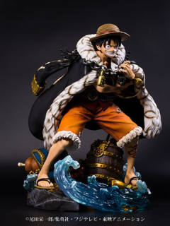 One Piece Log Collection Statue 蒙奇·D·路飞 -资料图