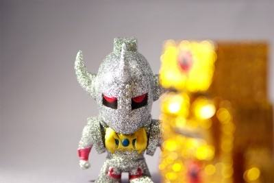 Kinnikuman Muscle Shot Series 恶魔将军 Sil ver Glitter ver.