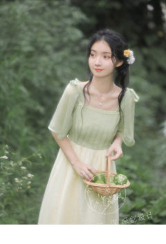 复古蕾丝吊带两穿仙女裙-资料图