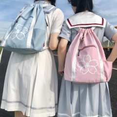 小樱丸 抽绳制服包-资料图