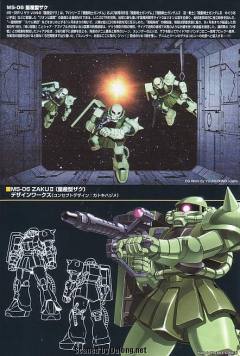 HGUC MS-06 扎古 II-资料图