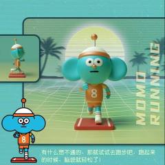 MOMO跑步-资料图