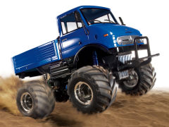 RC限定系列
 1/10 SCALE R/C OFF ROAD CAR MERCEDES-BENZ UNIMOG 406 SERIES U900 WHEELIE (CW-01) BLUE VERSION