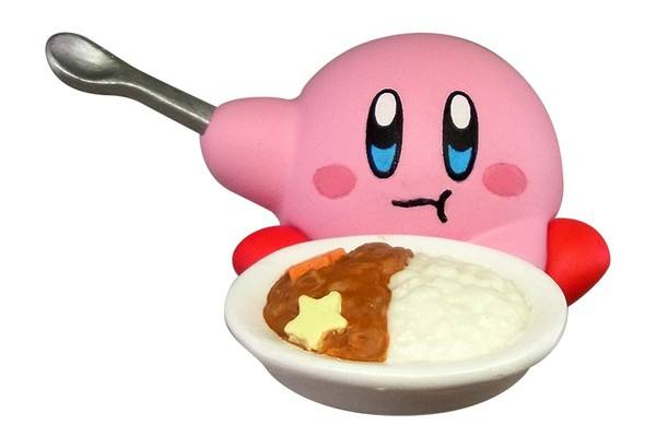 Hoshi no Kirby Manmaru Mascot Manpuku Collection 卡比 Curry Rice