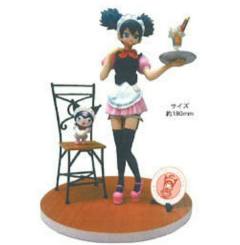 Kuromi × Maid Cafe Collaboration Maid in Black 可罗米 クルミ·ヌイ Pinafore Costume