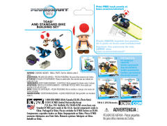 K'NEX Mario Kart Building Set 奇诺比奥 Toad Bike-资料图