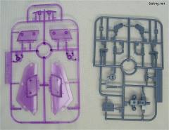 1/100 高达SEED DESTINY模型 ZGMF-X19A 无限正义高达 透明色版-资料图