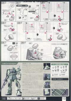 RG MS-06F 扎古Ⅱ-资料图