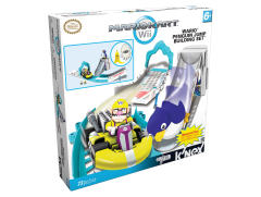K'NEX Mario Kart Building Set 乌贼 企鹅 瓦里奥 Wario Penguin Jump-资料图