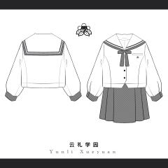 云礼学院 水手服-资料图