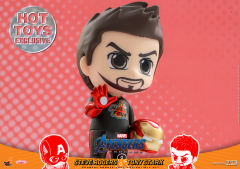 COSBABY(S)迷你珍藏人偶套装 史蒂夫 罗杰斯及托尼 斯塔克 Hot Toys限定版-资料图