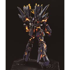 RG RX-0 独角兽高达2号机 报丧女妖 毁灭模式 发光模型-资料图