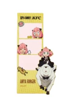 阿尼亚·福杰3-KFC联动阿尼亚书签