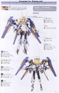 Frame Arms 芭莎菈露多 Anime Ver.-资料图