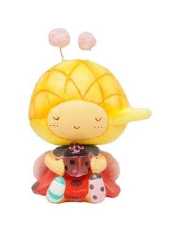 菠萝油妹妹与小瓢虫