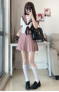 基础款校供感短袖夏服套装-资料图