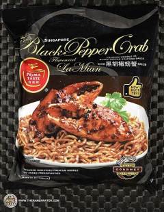 Singapore Black Pepper Crab Flavoured La Mian