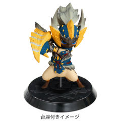 Capcom Figure Builder Standard Model Monster Hunter - Otomo Airou Vol. 2 オトモアイルー Zinogre Neko-资料图