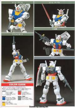 HGUC FF-X7 核心战机 RX-78-2 元祖高达-资料图