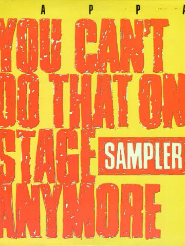 You Can't Do That On Stage Anymore (Sampler)