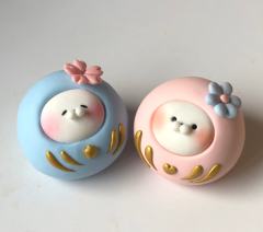 春日限定达摩花花-粉色大眼-资料图