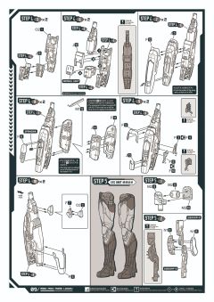 复仇者联盟1/9拼装系列 钢铁侠MK85-资料图