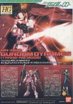 HG00 GN-002 力天使高达 Trans-Am 模式-资料图