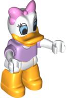 Duplo Figure Lego Ville, Daisy Duck with Bright Pink Bow