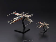 Spacecrafts & Vehicles 星球大战塑料模型 红五X翼星际战斗机-资料图