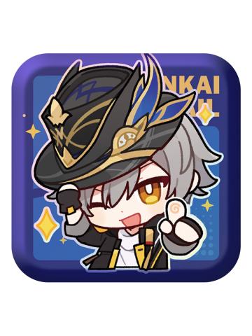 开拓者·同谐(男)方形徽章-帕姆展览馆系列