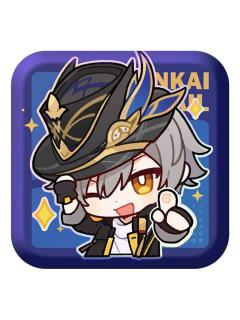 开拓者·同谐(男)方形徽章-帕姆展览馆系列