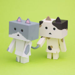 Nyanboard Figure Collection 阿楞 Calico(brown)-资料图