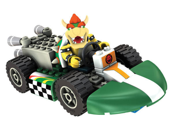 K'NEX Mario Kart Building Set 大魔王库巴 Bowser and Standard Kart