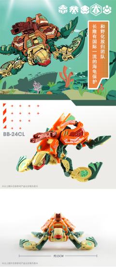 水生族 BB-24CL 机械海龟-资料图