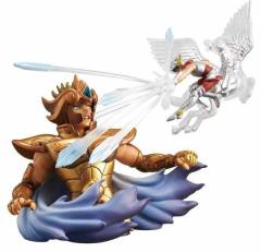 Saint Seiya Diorama Box Collection 狮子座艾奥里亚 天马座星矢 