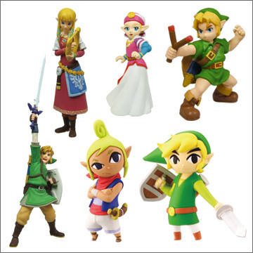 Zelda no Densetsu Series Figure Collection 塞尔达公主 3D