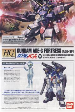 HGAGE AGE-3 堡垒型-资料图