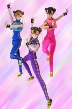 春丽 Capcom Action Doll Collection - Blue ver.-资料图