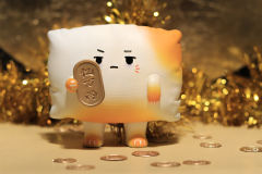 招财眼黑黑-资料图