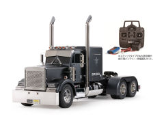 1/14 电动RC大卡车系列 TRACTOR TRUCK GRAND HAULER (MATTE BLACK EDITION) FULL OPERATION KIT