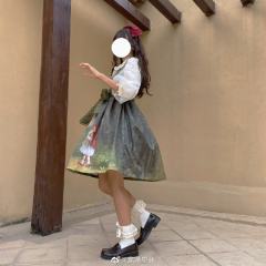 油画小红帽 JSK-资料图