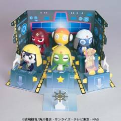 Keroro Gunsou Plamo Collection Dororo兵长,Giroro伍长,keroro军曹,Kururu曹长,TAMAMA二等兵