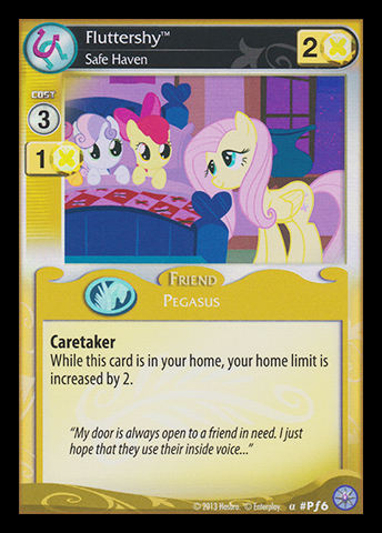 Fluttershy, Safe Haven