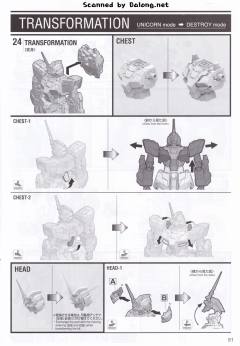 MGEX RX-0 独角兽高达 Ver.Ka 限定封绘版-资料图