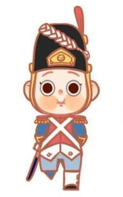 坚强的锡兵徽章