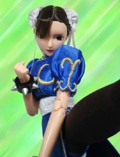 春丽 Capcom Action Doll Collection - Blue ver.-资料图