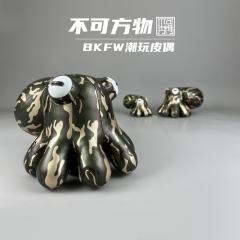 “抓钱手”八爪鱼招财章鱼皮质公仔-超大号