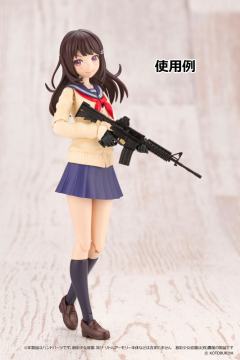 小军械库 LAOP08 创彩少女庭园用 战术手套（黑色）-资料图